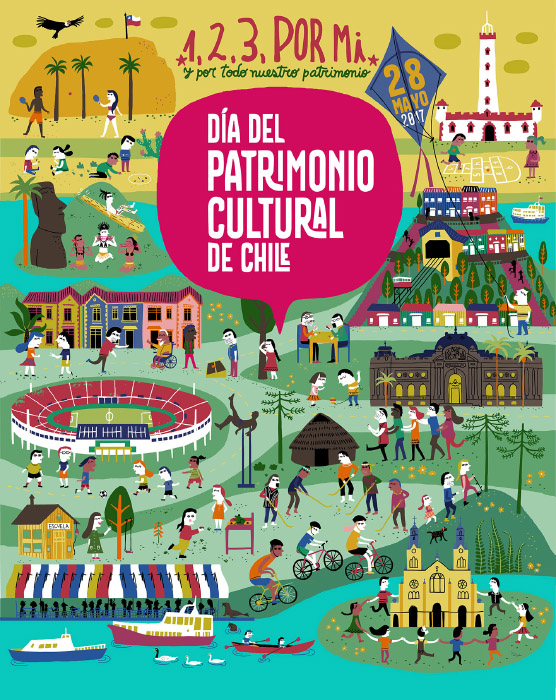 Pati Aguilera Día del Patrimonio Cultural de Chile