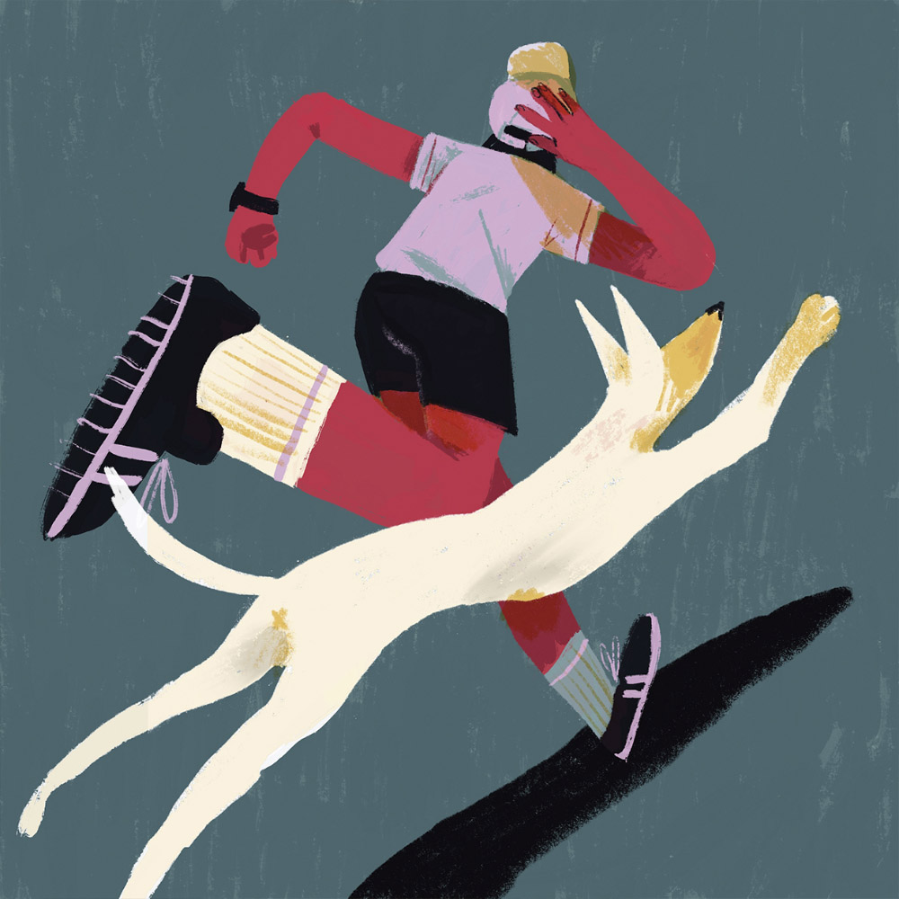 Rut Pedreño Iberoamerica ilustra parque de perros