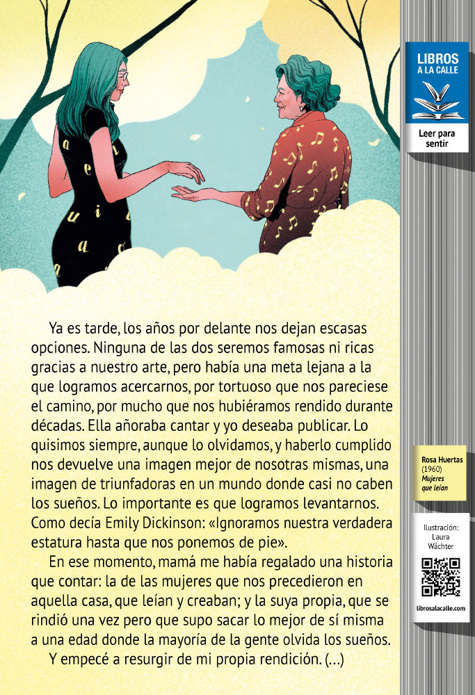 Laura_W_2021_LIBROS A LA CALLE_Mujeres que leian-Rosa Huertas (01) con texto