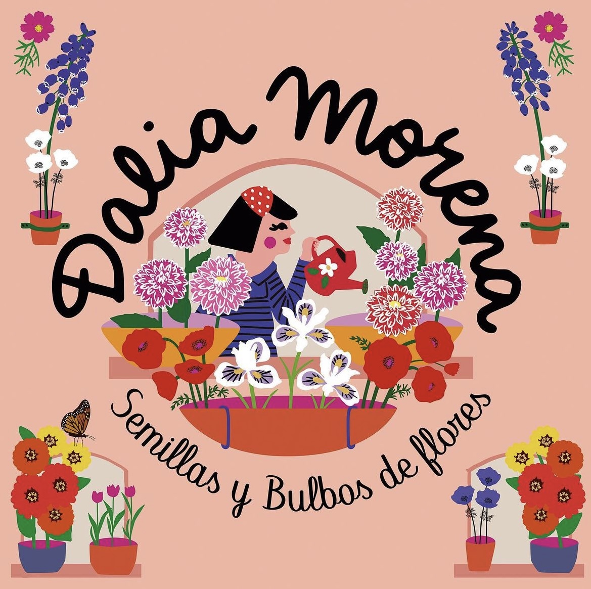 Packaging para semillas y bulbos de flores · Dalia Morena