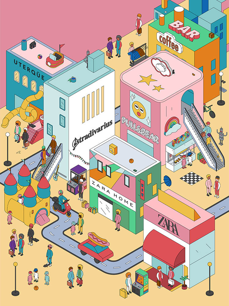 Ana Cuna Inditex Interactive Game