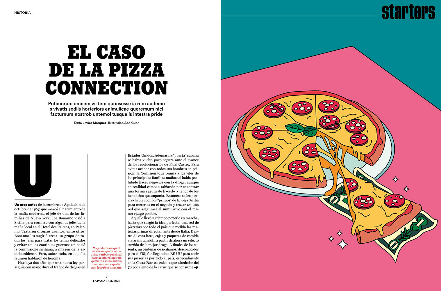 Ana Cuna Tapas Pizza