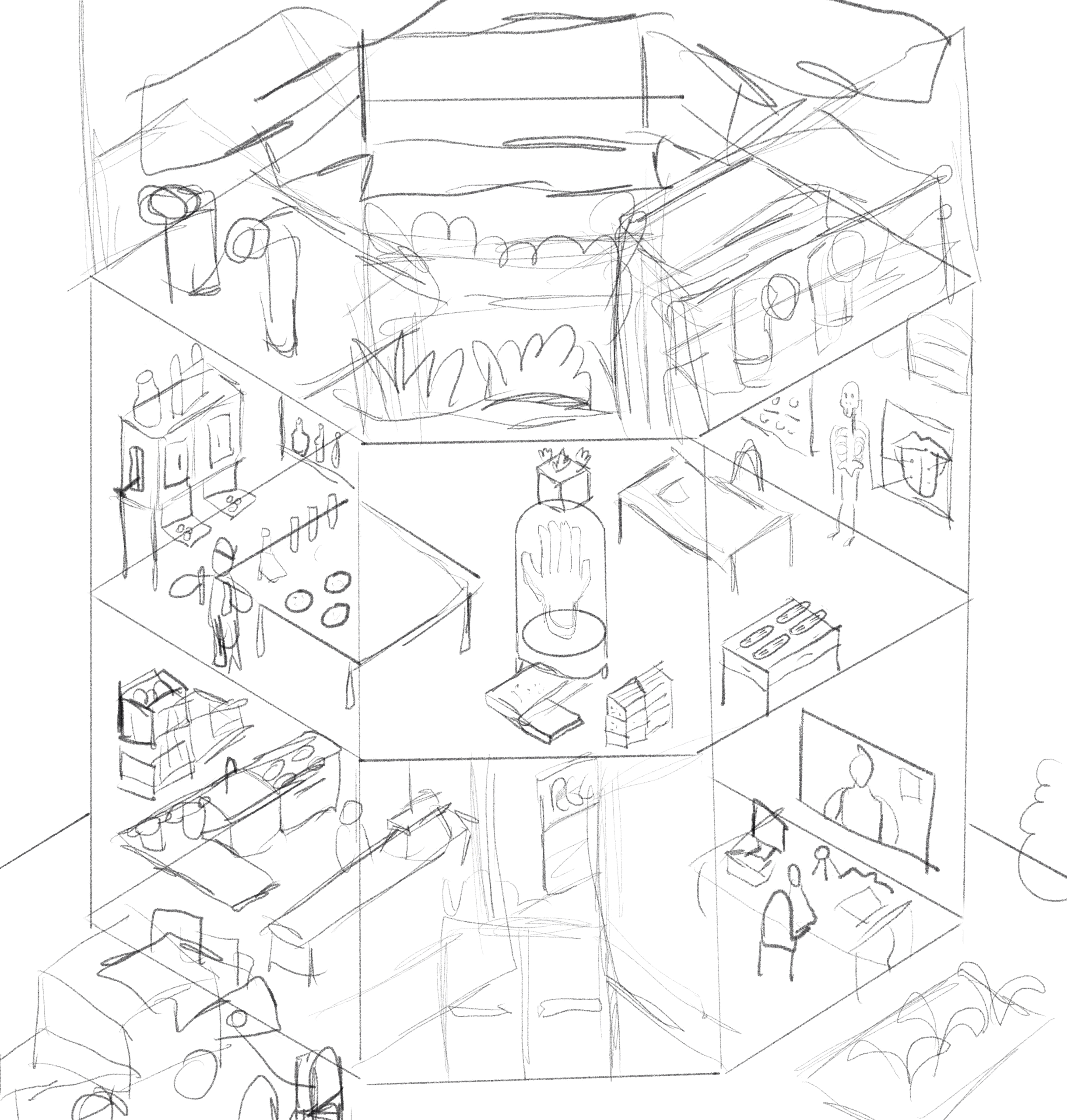 Ana Cuna Pentagram USC TROJAN FAMILY Green Code